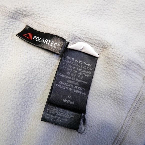 MARMOT Mens Jacket M Fleece Lightweight Sweater Layer Grey Long Sleeves Outdoors - Picture 13 of 15